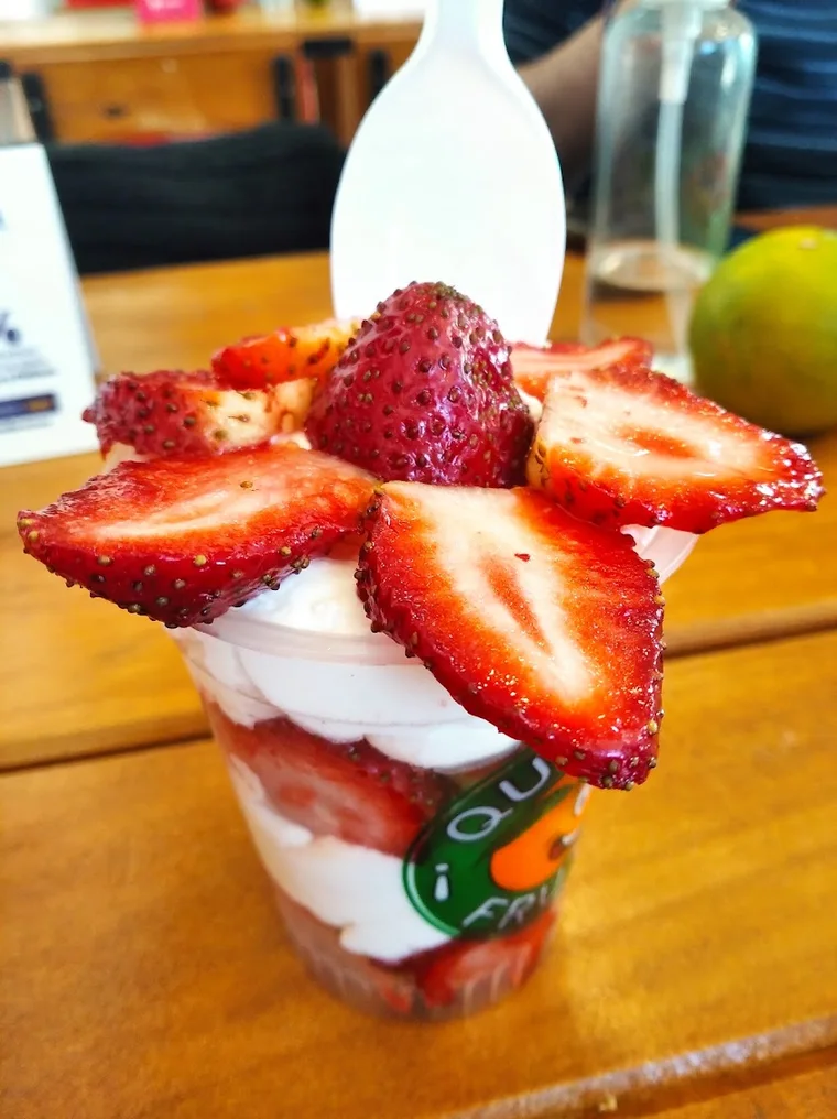 Frutillas con chantilly