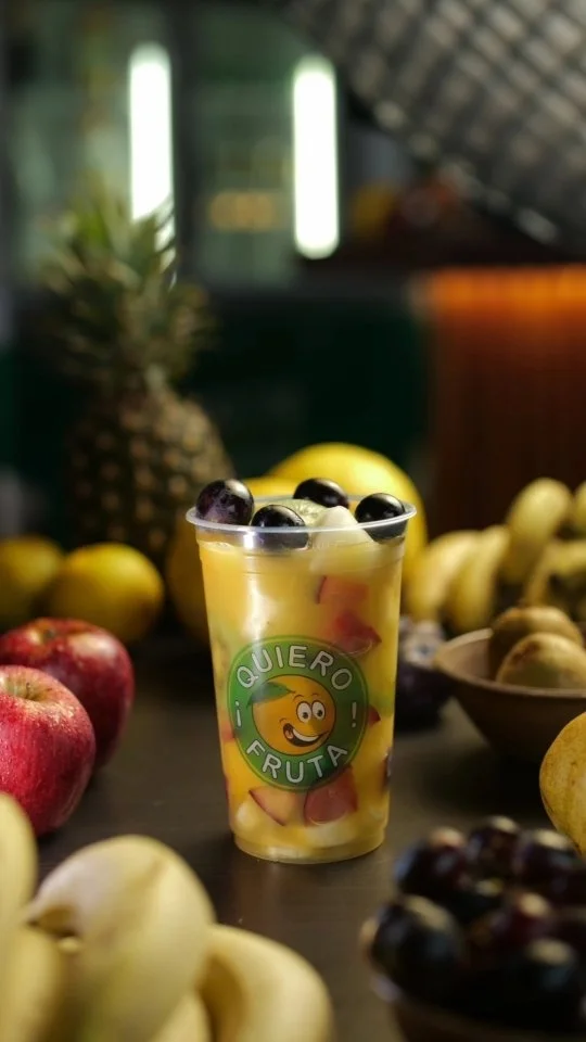 Vaso de frutas de Quiero Fruta